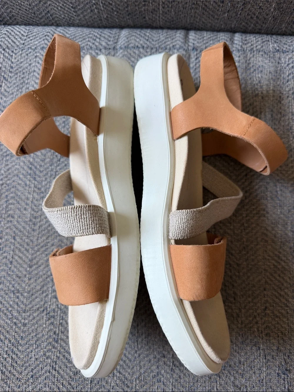Ecco Flowt Danish Design 2 Band Sandals Size: 40
